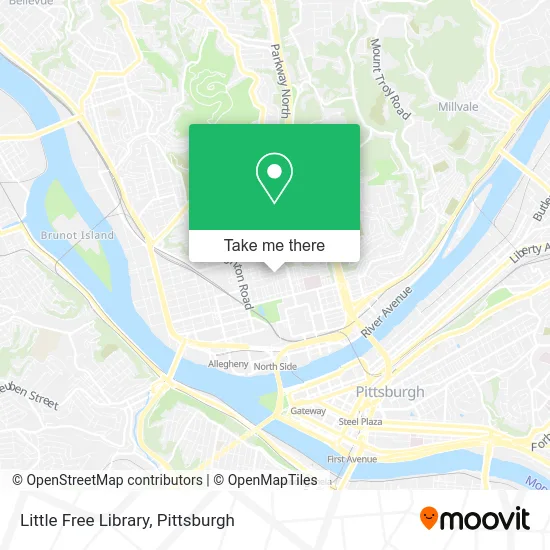 Little Free Library map