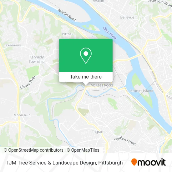 Mapa de TJM Tree Service & Landscape Design