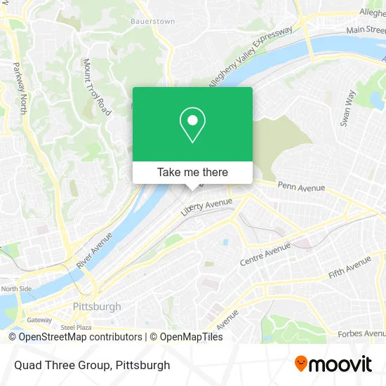 Quad Three Group map