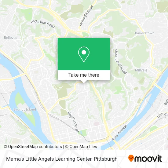 Mama's Little Angels Learning Center map