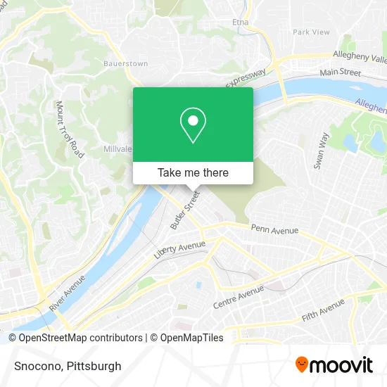 Snocono map