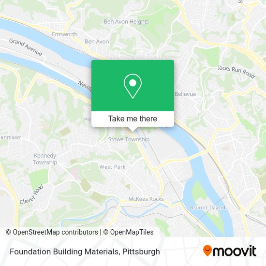 Mapa de Foundation Building Materials