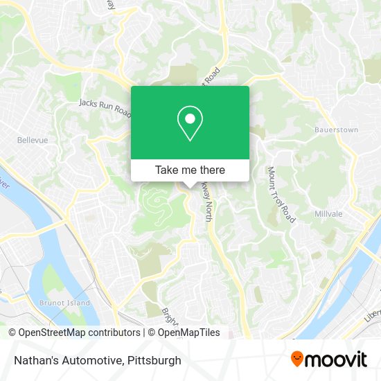 Nathan's Automotive map