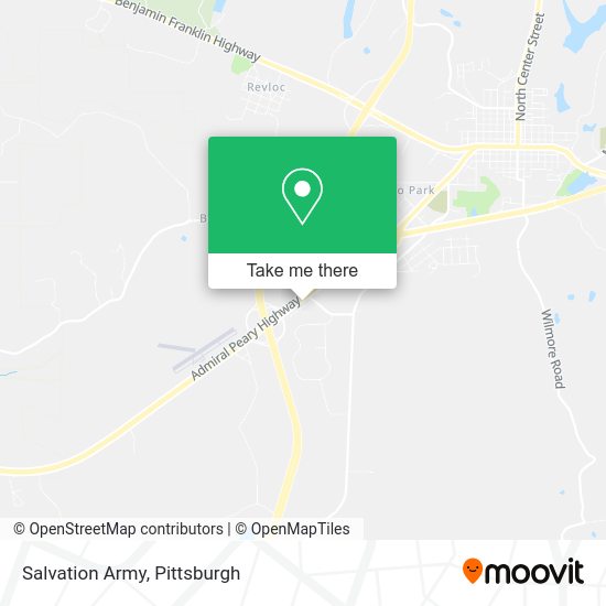 Mapa de Salvation Army