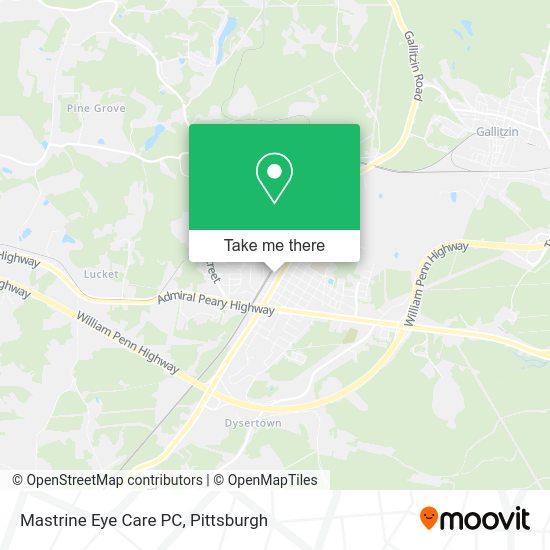 Mapa de Mastrine Eye Care PC