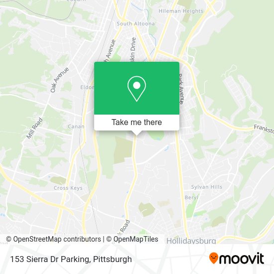 Mapa de 153 Sierra Dr Parking