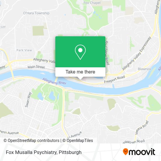 Fox Musalla Psychiatry map
