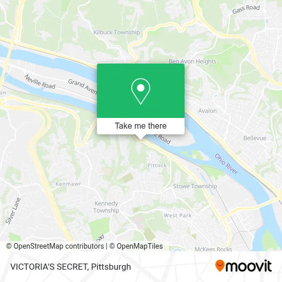 VICTORIA'S SECRET map