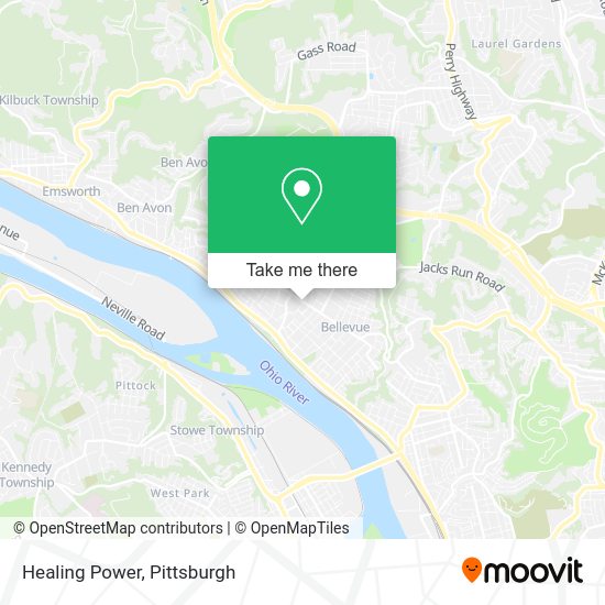 Mapa de Healing Power