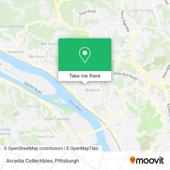 Arcadia Collectibles map