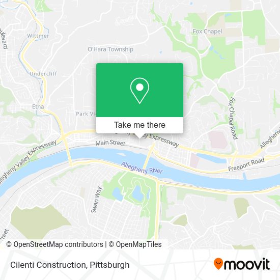 Mapa de Cilenti Construction