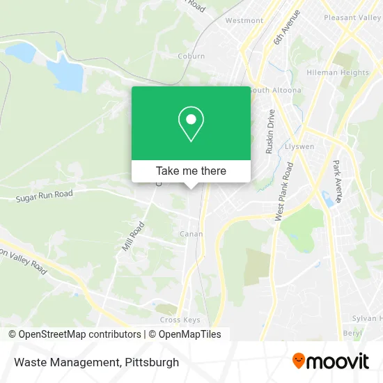 Waste Management map
