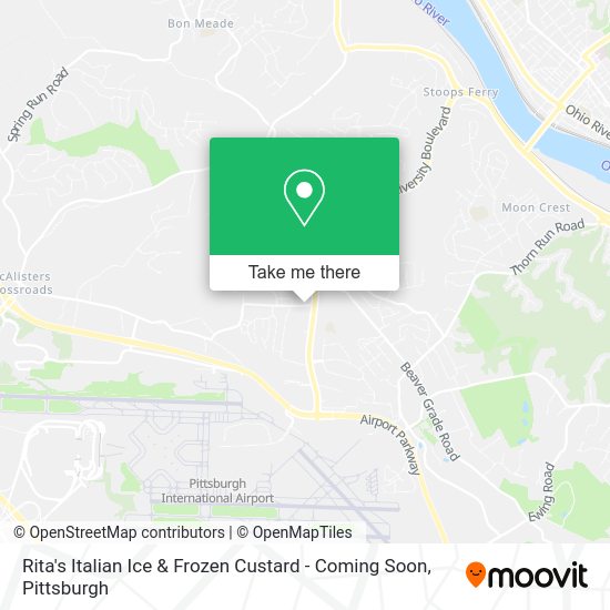 Mapa de Rita's Italian Ice & Frozen Custard - Coming Soon