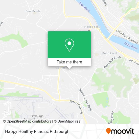 Mapa de Happy Healthy Fitness