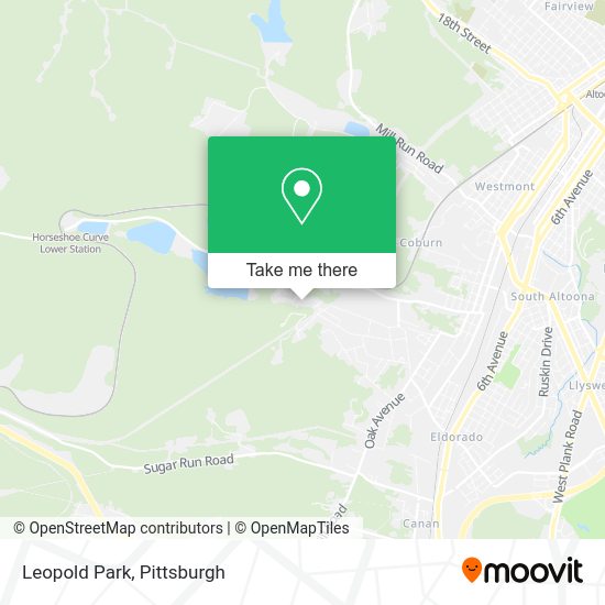 Leopold Park map