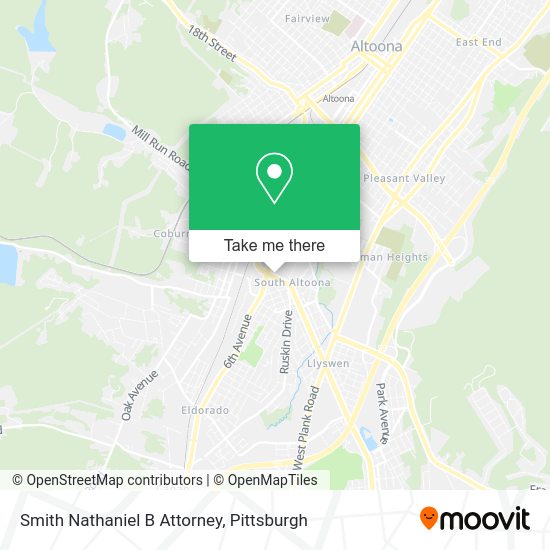 Mapa de Smith Nathaniel B Attorney
