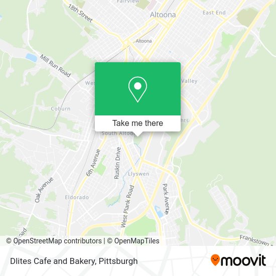 Dlites Cafe and Bakery map