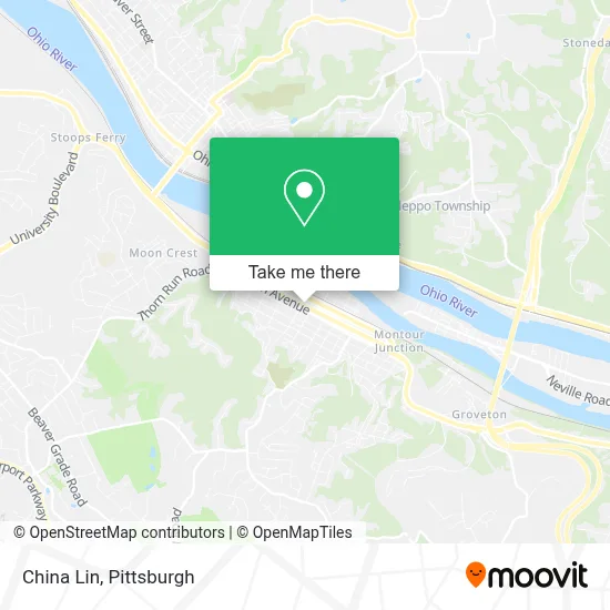 China Lin map