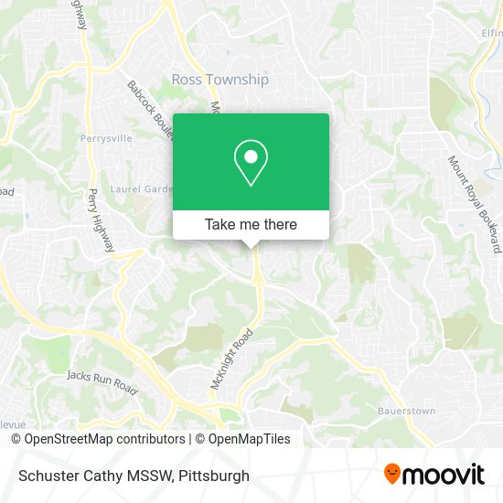 Schuster Cathy MSSW map