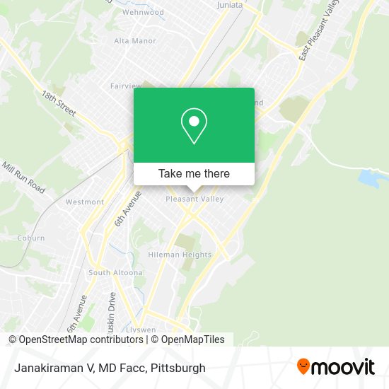 Mapa de Janakiraman V, MD Facc
