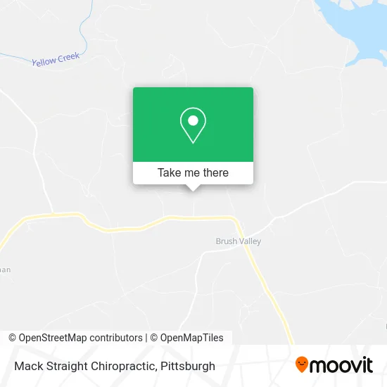 Mack Straight Chiropractic map