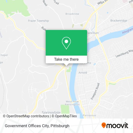 Mapa de Government Offices City