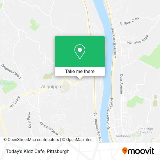 Today's Kidz Cafe map