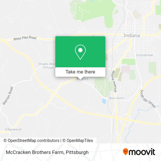McCracken Brothers Farm map