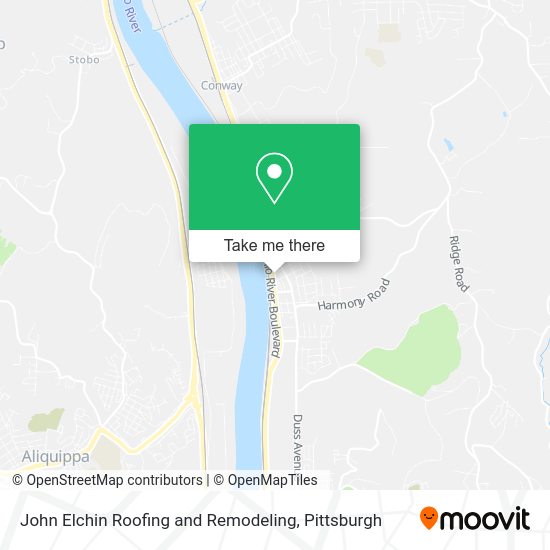 Mapa de John Elchin Roofing and Remodeling