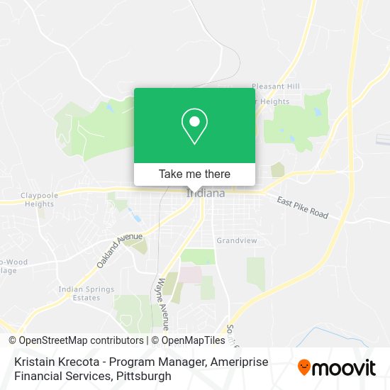 Mapa de Kristain Krecota - Program Manager, Ameriprise Financial Services