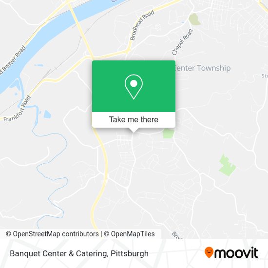 Mapa de Banquet Center & Catering