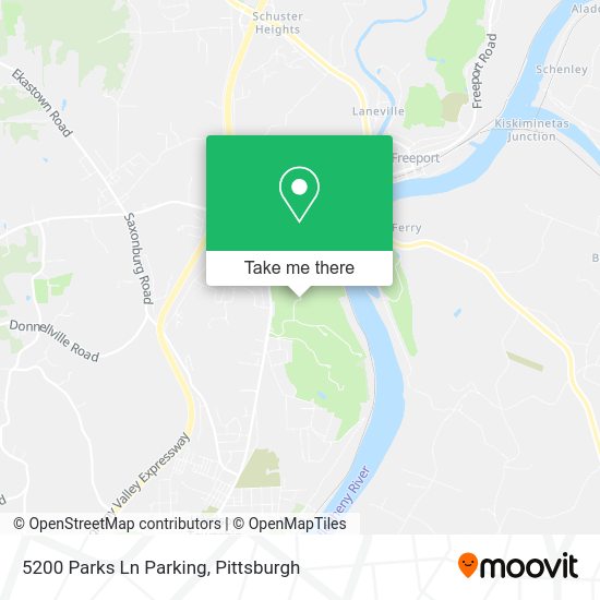5200 Parks Ln Parking map