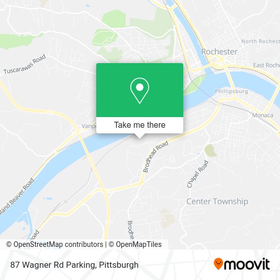 Mapa de 87 Wagner Rd Parking