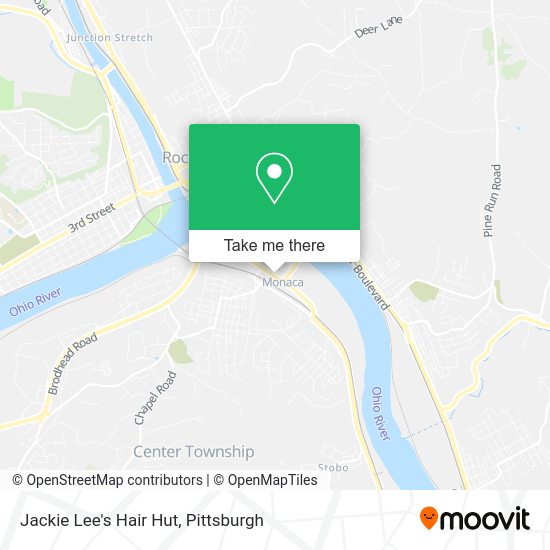Mapa de Jackie Lee's Hair Hut
