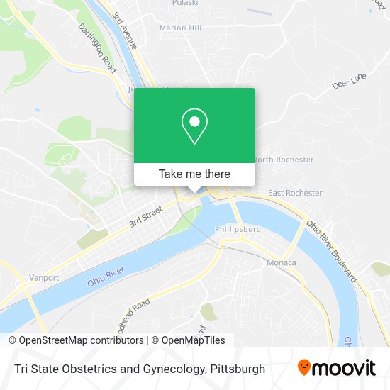 Mapa de Tri State Obstetrics and Gynecology