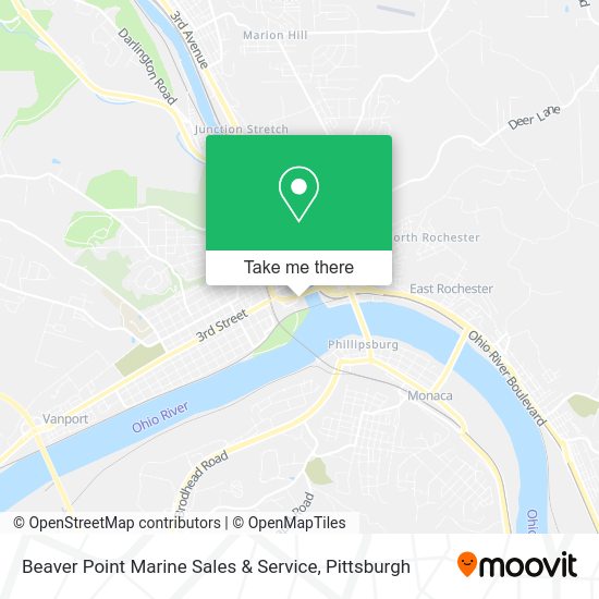 Mapa de Beaver Point Marine Sales & Service