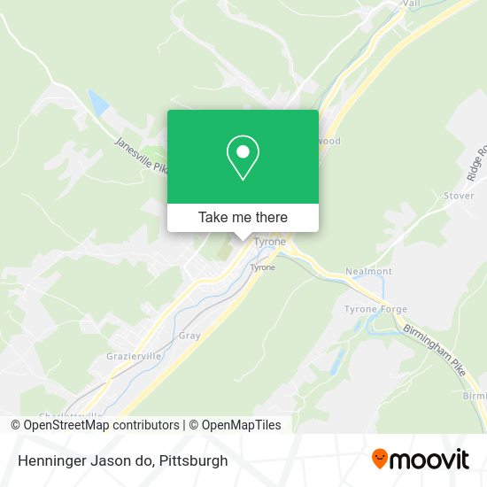 Mapa de Henninger Jason do