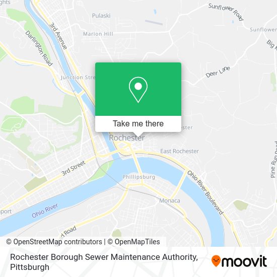 Rochester Borough Sewer Maintenance Authority map