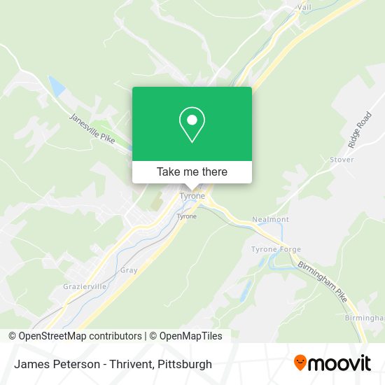 James Peterson - Thrivent map