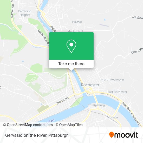 Gervasio on the River map