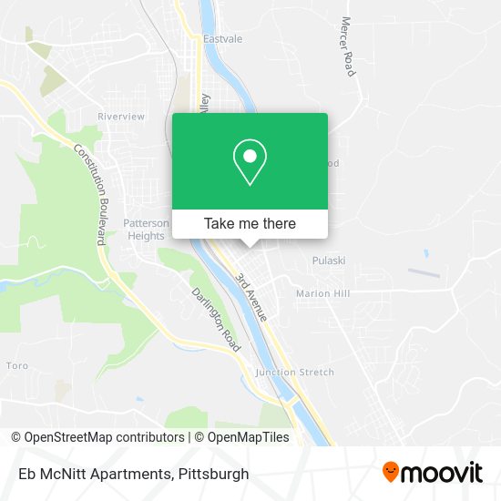 Eb McNitt Apartments map