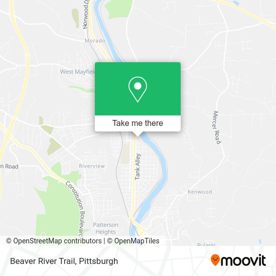 Mapa de Beaver River Trail