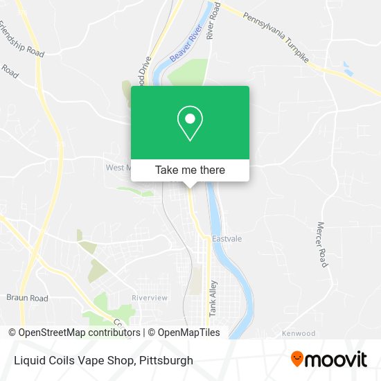 Liquid Coils Vape Shop map
