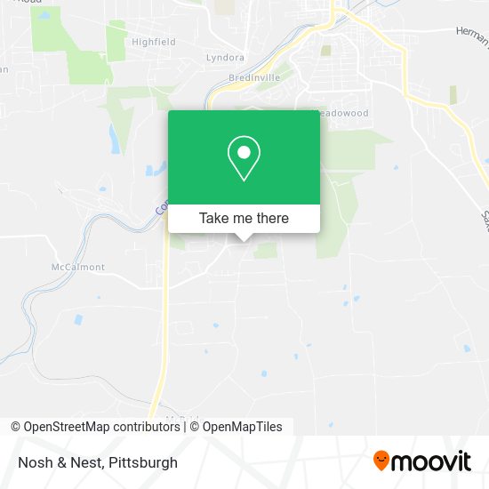 Mapa de Nosh & Nest