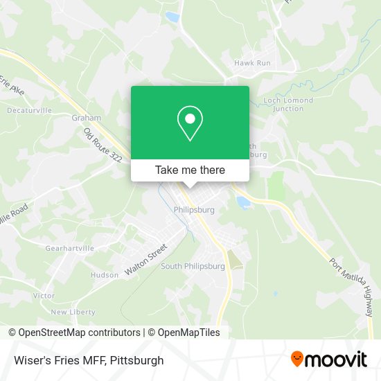 Wiser's Fries MFF map