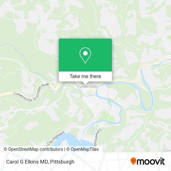 Carol G Elkins MD map