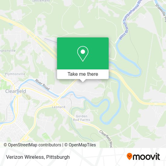 Verizon Wireless map