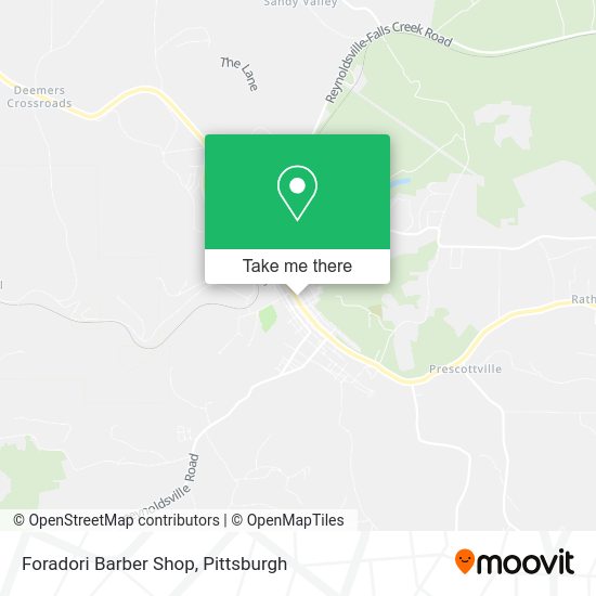Foradori Barber Shop map