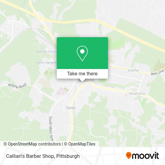 Mapa de Calliari's Barber Shop