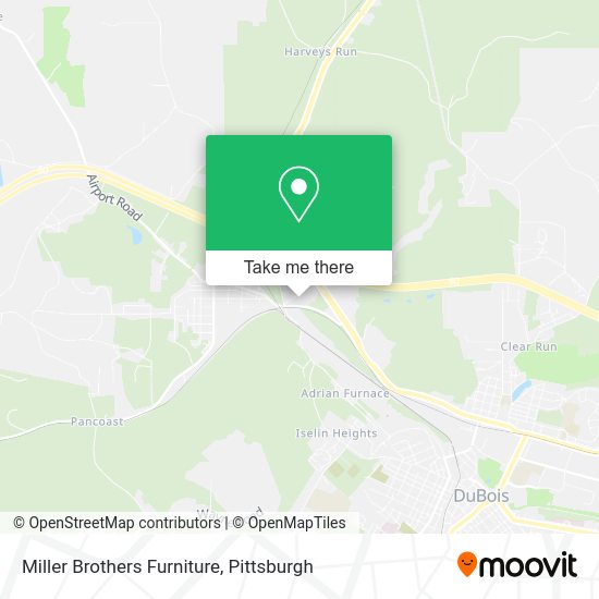 Miller Brothers Furniture map
